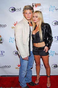 Shauna Sand see through dress