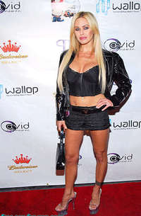 Shauna Sand see through dress