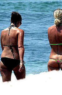 Britney Spears at the beach