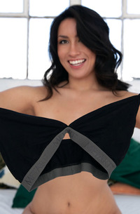 Kylie Kennedy Raven-haired American Sweetheart With Smooth-shaved Pussy