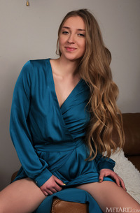 Sailor Entices With Silken Robe Tease And Explicit Display Of Gorgeous Naked Form In Heels