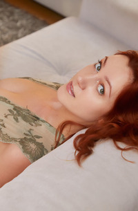 Cherry Candle Slides Her Dress From Her Shoulders And Sharing Her Sensual Pleasure