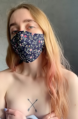 Hot Teen From Belarus Stripping On Balcony