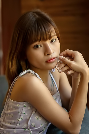 Oopeve Sunlight Dances Across The Asian Cutie’s Slender Figure