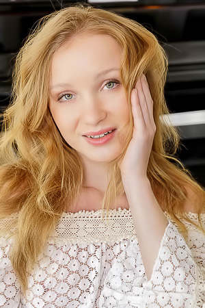 Dana Red Paired With Lacy Black Thong Panties That Leave Her Perfect Booty Bare