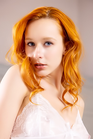 Lila Rouge Freckles Are Charming And Her Gorgeous Blue Eyes