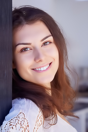 Andrea Sunlight And Shadow Playing Over Her Perfect Body