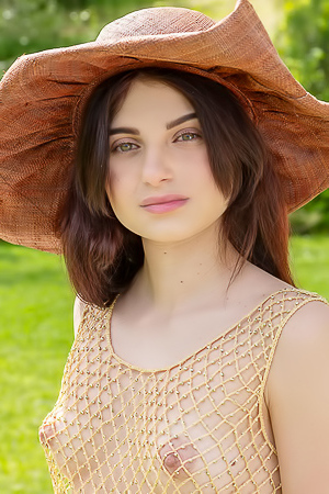 Zoelie Wearing Nothing But High Heels That Accentuate Her Long Legs And Perfect Booty