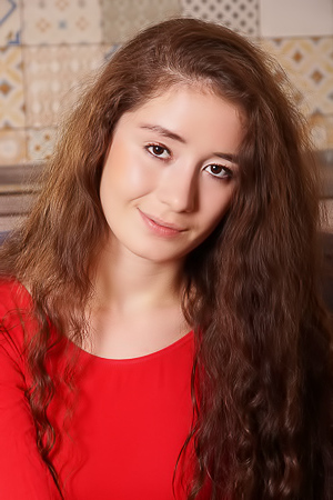 Sherie Stripping Down Completely Nude