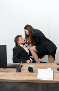 Sakura Hell discovers her cheating husband with a talented coworker, now experiencing passionate blowjob and facial surprises
